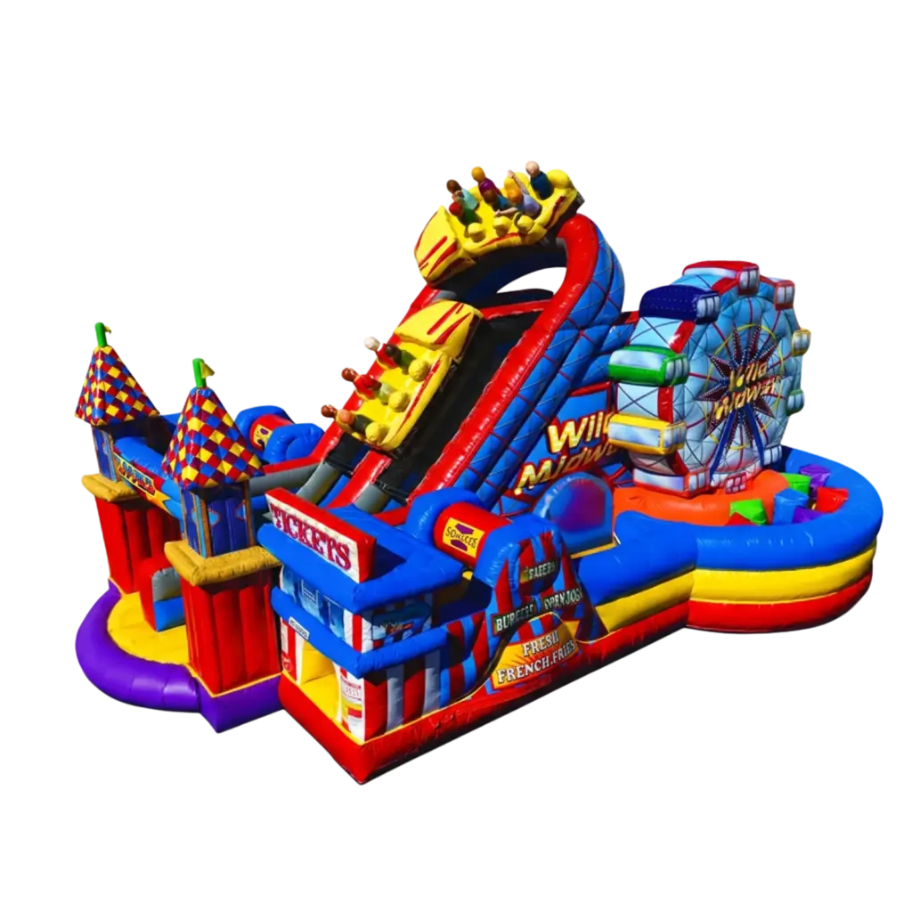Midway amusement obstacle events by aba3 Service Areas