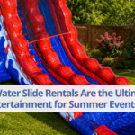 water slides